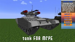 Tank Mod for Minecraft PE скриншот 1
