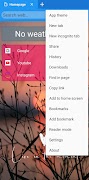 Fast Browser captura de pantalla 3