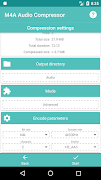 M4A Audio Compressor screenshot 2