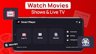 Vision IPTV Player - Smart TV اسکرین شاٹ 2