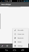 Memo Widget Simple screenshot 2