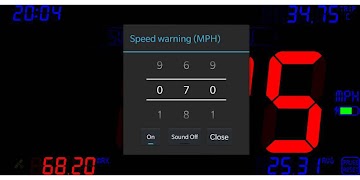 DigiHUD Speedometer স্ক্রিনশট 6