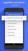 Logarithm calculator and Formu penulis hantaran