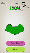 4 Schermata Paper Fold Puzzle