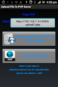 Upload File To PHP Server スクリーンショット 6