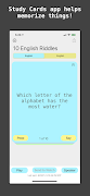 4 Schermata Study Cards Talking Flashcards