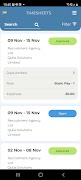 BIC E Timesheets স্ক্রিনশট 1