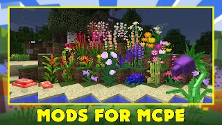 برنامه‌نما Flowers Mod for Minecraft PE عکس از صفحه