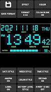 سادہ گھڑی DIGITALCLOCK SHG3 اسکرین شاٹ 4