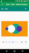 برنامه‌نما Material Design Color عکس از صفحه