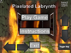 Pixelated Labrynth syot layar 7