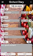 Garden diary screenshot 3