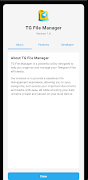 برنامه‌نما TG File Manager عکس از صفحه