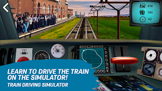 Train driving simulator स्क्रीनशॉट 2