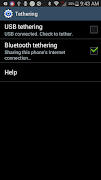 برنامهنما Enable Tethering عکس از صفحه