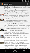 Lector RSS الملصق