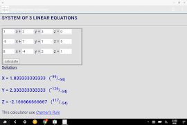 System Equations 3x3 Ekran Görüntüsü 5