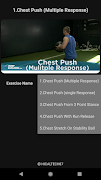 Chest Exercises اسکرین شاٹ 1