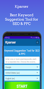 پوستر Kparser - Keyword Suggestion Tools for SEO & PPC