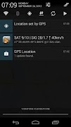 GPS Status - notification proxy plugin スクリーンショット 1