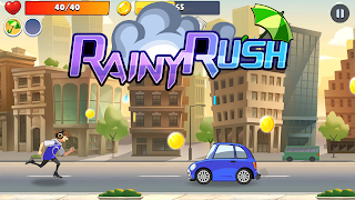 Rainy Rush Ekran Görüntüsü 1