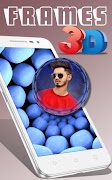 برنامه‌نما 3D Photo frames عکس از صفحه