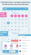 Ovulation: Period Tracker screenshot 4