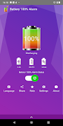 Battery 100% Alarm 截图 1
