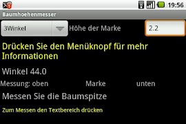Baumhöhenmesser โปสเตอร์