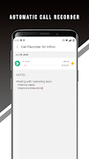 Infinix Call Recorder Ekran Görüntüsü 2