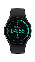 Simple Neon Watch Face poster