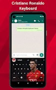 Ronaldo Keyboard 截图 1