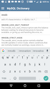MySQL Dictionary Offline syot layar 3