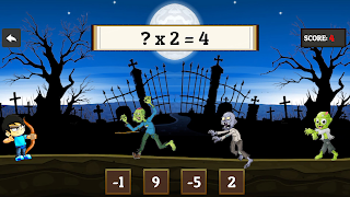 برنامه‌نما Math Zombie - Math Puzzle عکس از صفحه