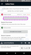 Accessibility Engine (axe) for Android تصوير الشاشة 5