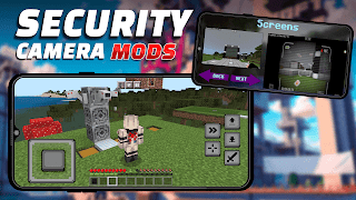 Mod Security Camera Minecraft capture d'écran 3