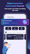Voice Assistive Command Search โปสเตอร์