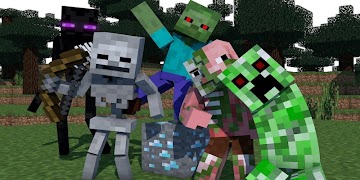 برنامه‌نما Monster School Mod عکس از صفحه
