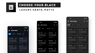 Black Notes - Luxury Notepad imagem de tela 4