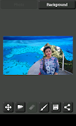 برنامه‌نما Background Replacer عکس از صفحه