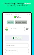 WAto - Message Without Contact تصوير الشاشة 4