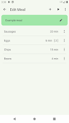 Cooking Timer: scheduler screenshot 4