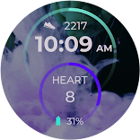 Aqua Nebula - saat yüzü