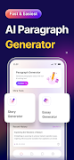 AI Paragraph Writer-poster