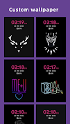 Lucky Digital Clock & AOD screenshot 4
