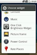 پوستر One Click Brightness Widget