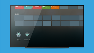 برنامه‌نما Android TV Launcher عکس از صفحه