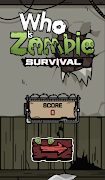 WhoisZombie - Survival স্ক্রিনশট 1