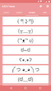 ASCII Faces capture d'écran 4