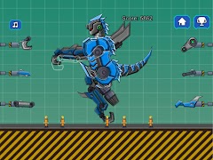 Black Pterosaur Robot Toy War screenshot 6